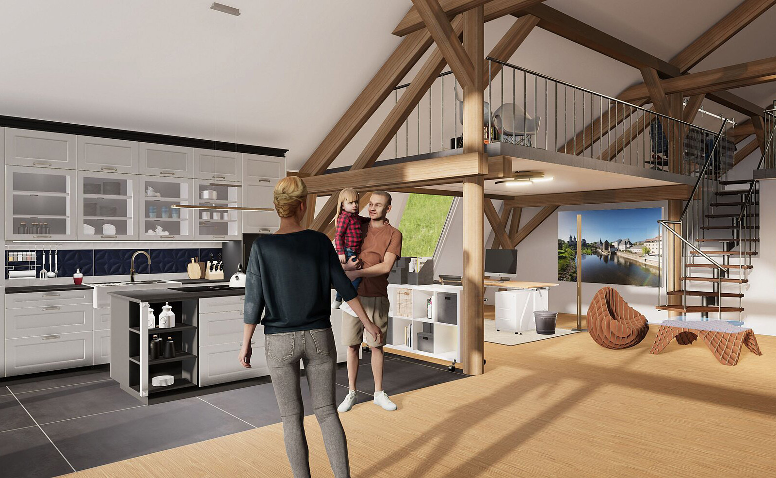 Projektmodell Mittelsächsisches Haus Projektmodell Mittelsächsisches Haus